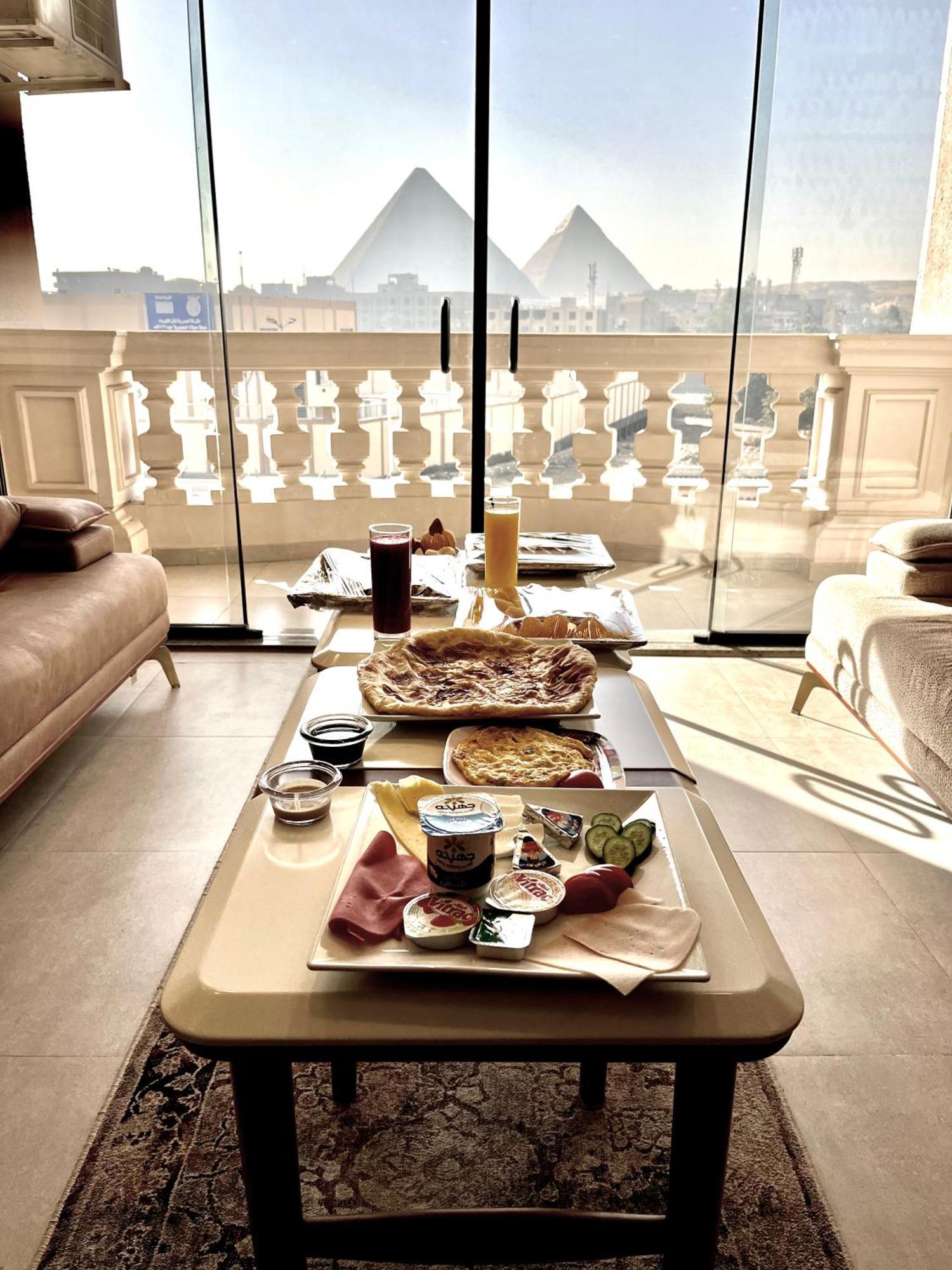 Pyramids Charm Hotel Al Kawm al Akhdar Eksteriør billede