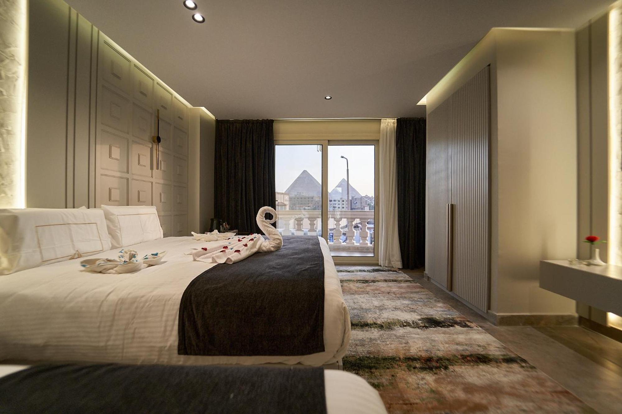 Pyramids Charm Hotel Al Kawm al Akhdar Eksteriør billede