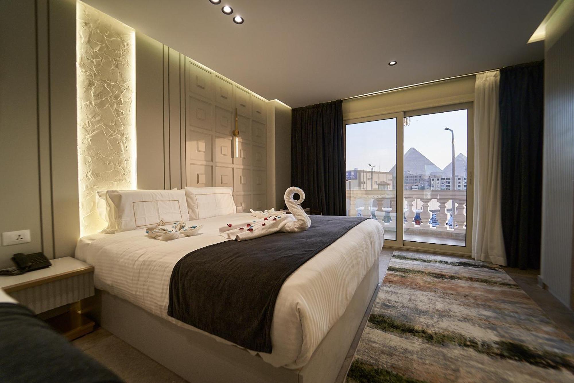 Pyramids Charm Hotel Al Kawm al Akhdar Eksteriør billede