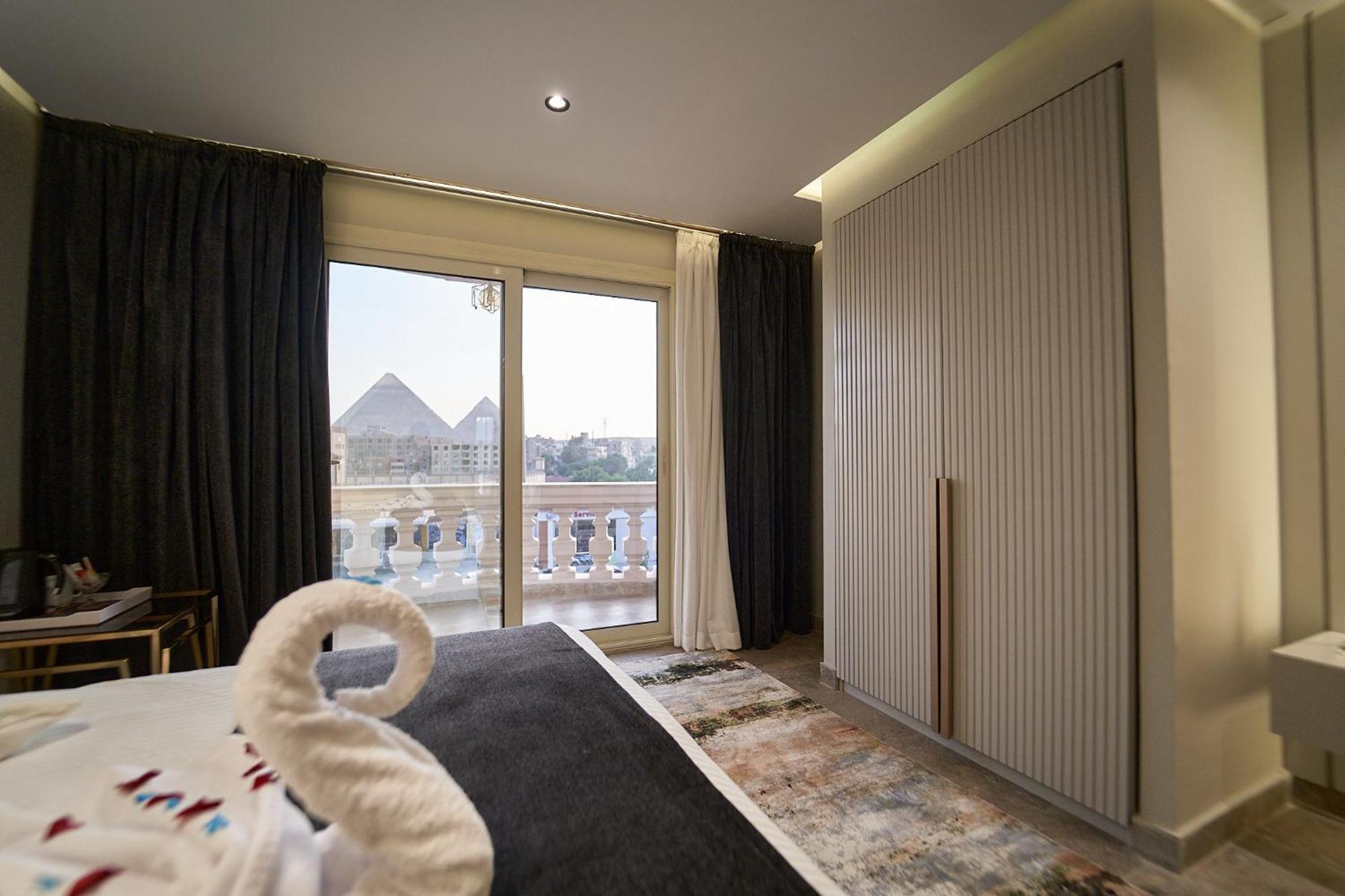 Pyramids Charm Hotel Al Kawm al Akhdar Eksteriør billede