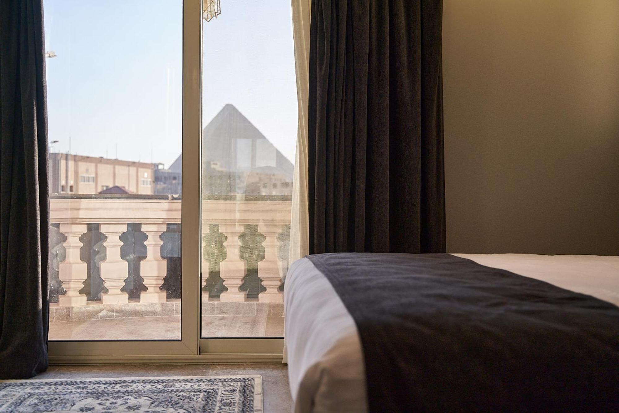 Pyramids Charm Hotel Al Kawm al Akhdar Eksteriør billede