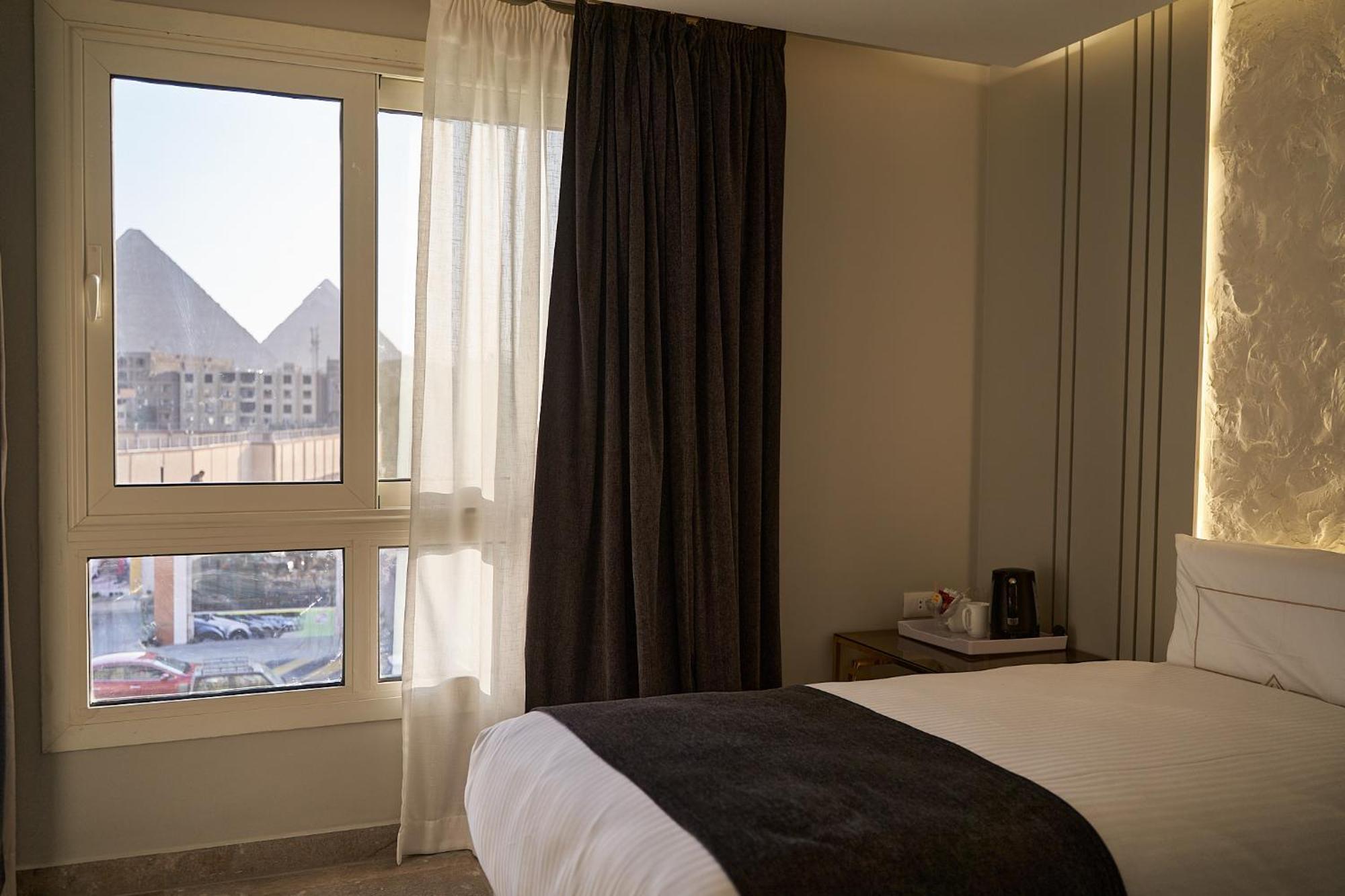Pyramids Charm Hotel Al Kawm al Akhdar Eksteriør billede