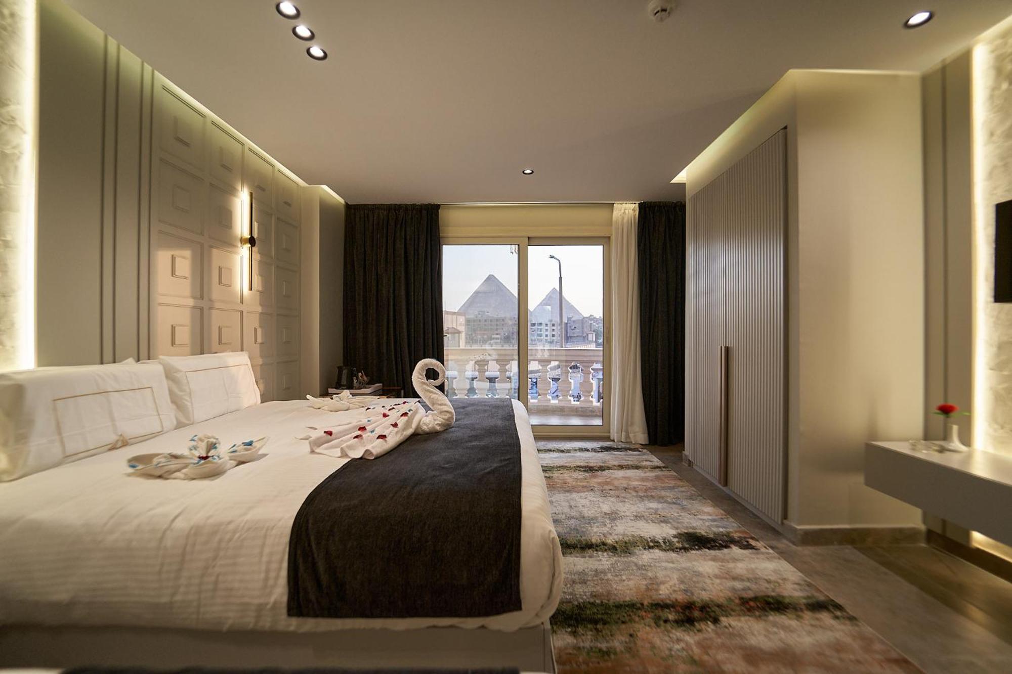 Pyramids Charm Hotel Al Kawm al Akhdar Eksteriør billede