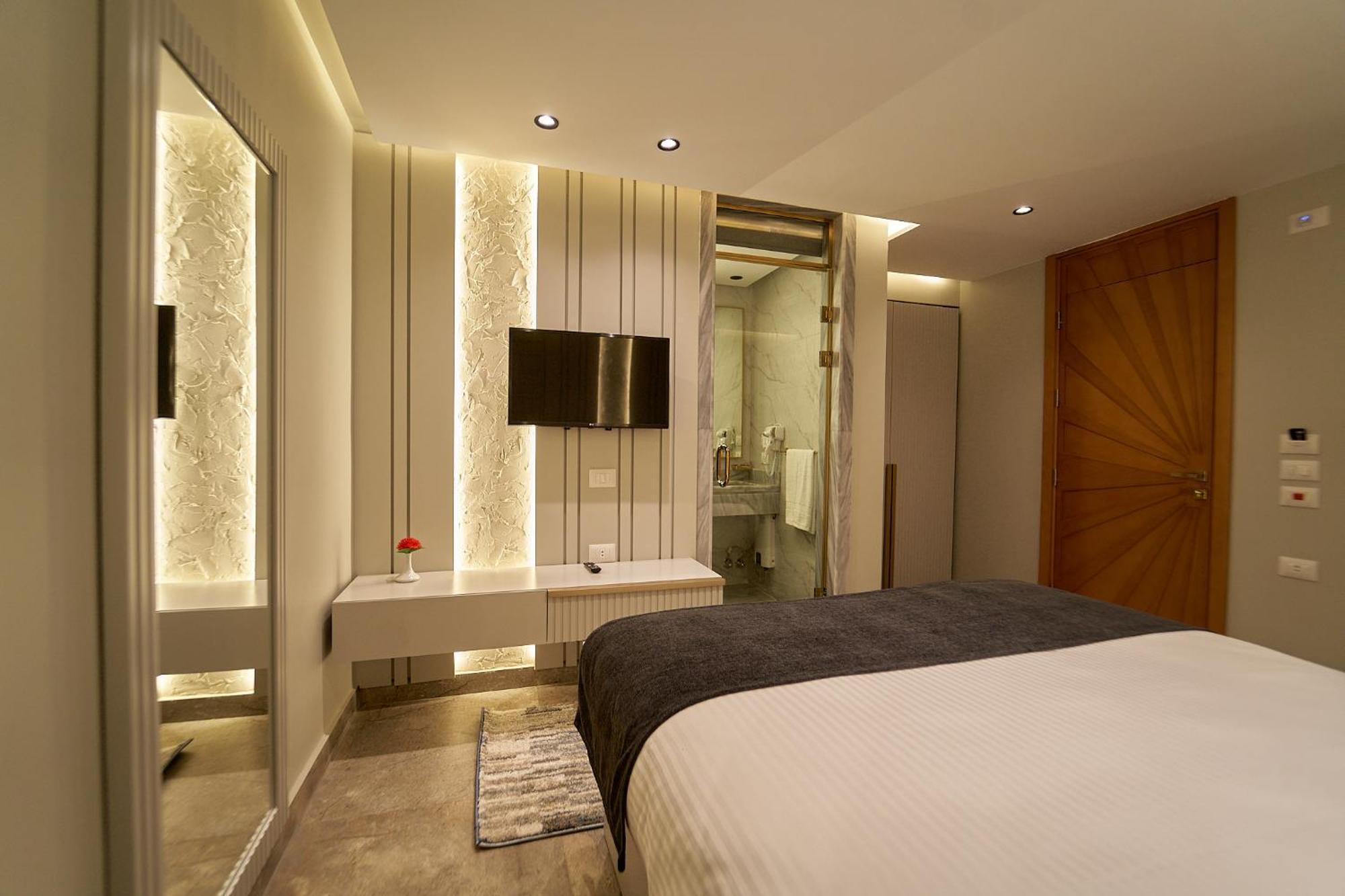 Pyramids Charm Hotel Al Kawm al Akhdar Eksteriør billede