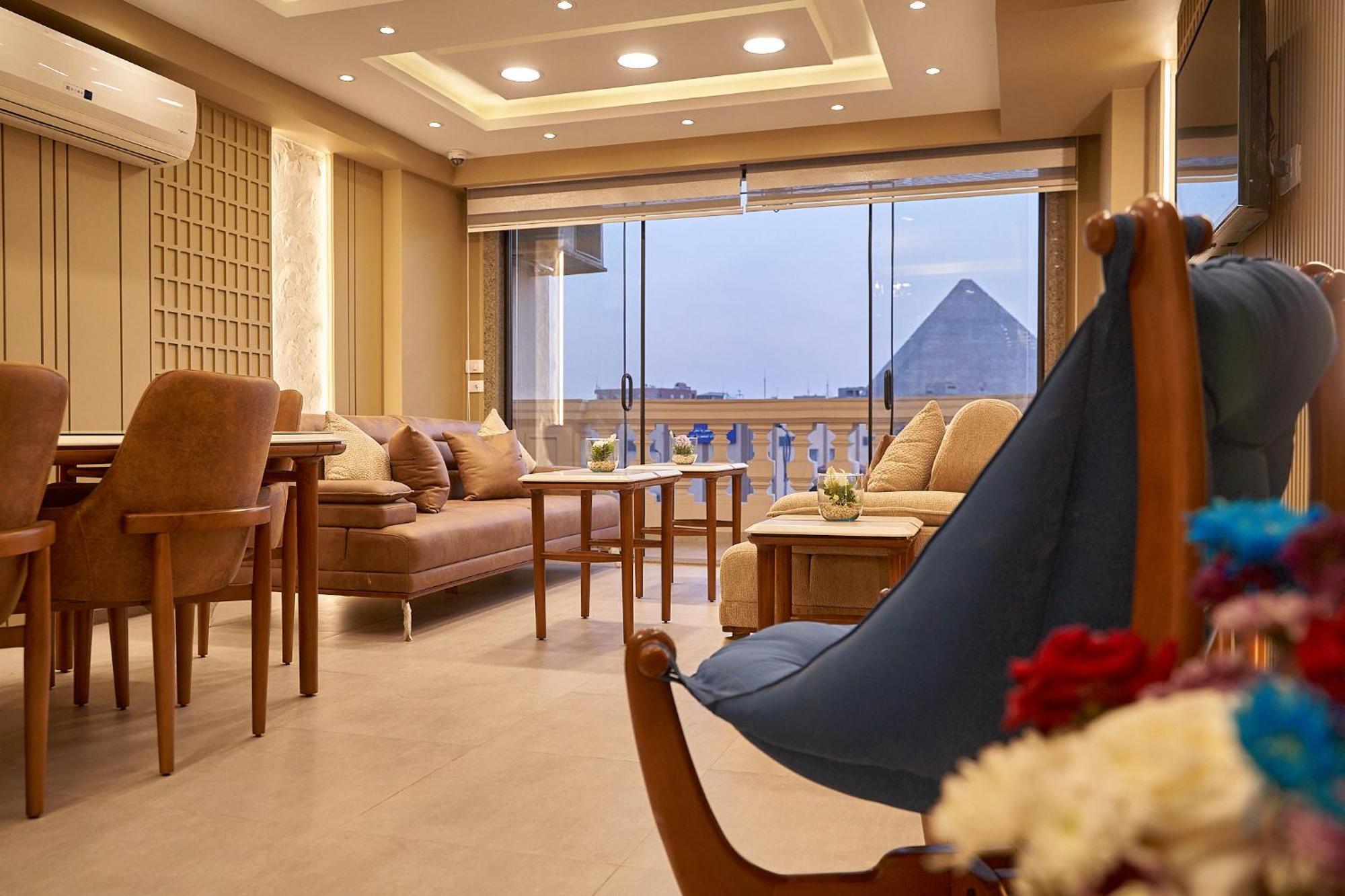 Pyramids Charm Hotel Al Kawm al Akhdar Eksteriør billede