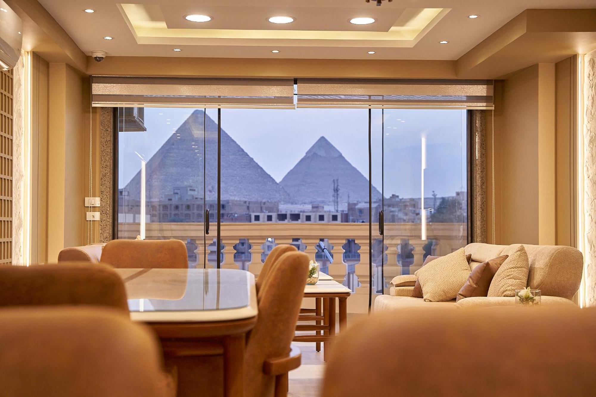 Pyramids Charm Hotel Al Kawm al Akhdar Eksteriør billede