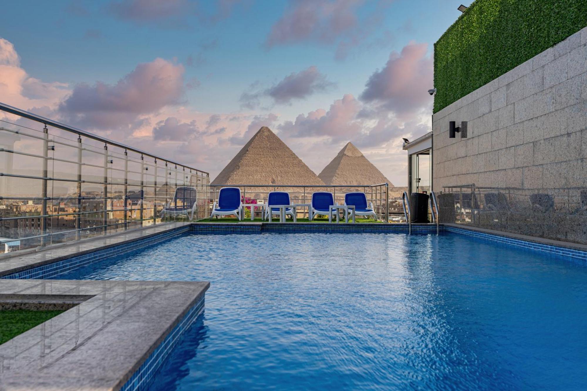 Pyramids Charm Hotel Al Kawm al Akhdar Eksteriør billede